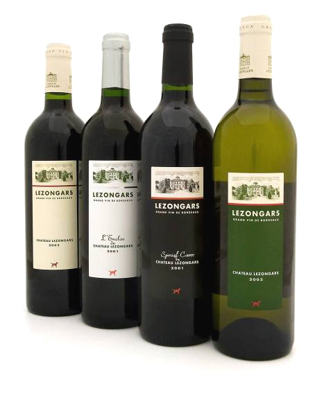 Création Packaging étiquettes vins Bordeaux