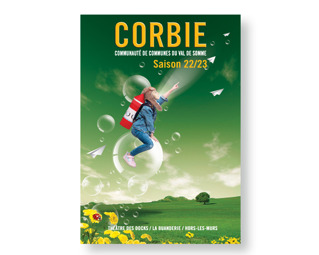 Création 1ere de couverture Création 1ere de couverture pour programme culturel Corbie