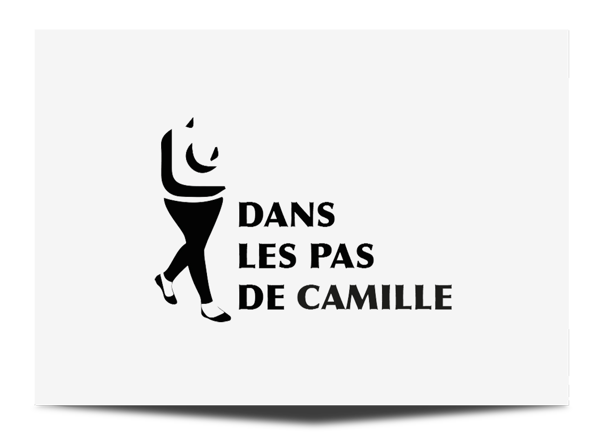 Création du logo-dans les pas de Camille Création du logo-dans les pas de Camille Nogent-le-Rotrou