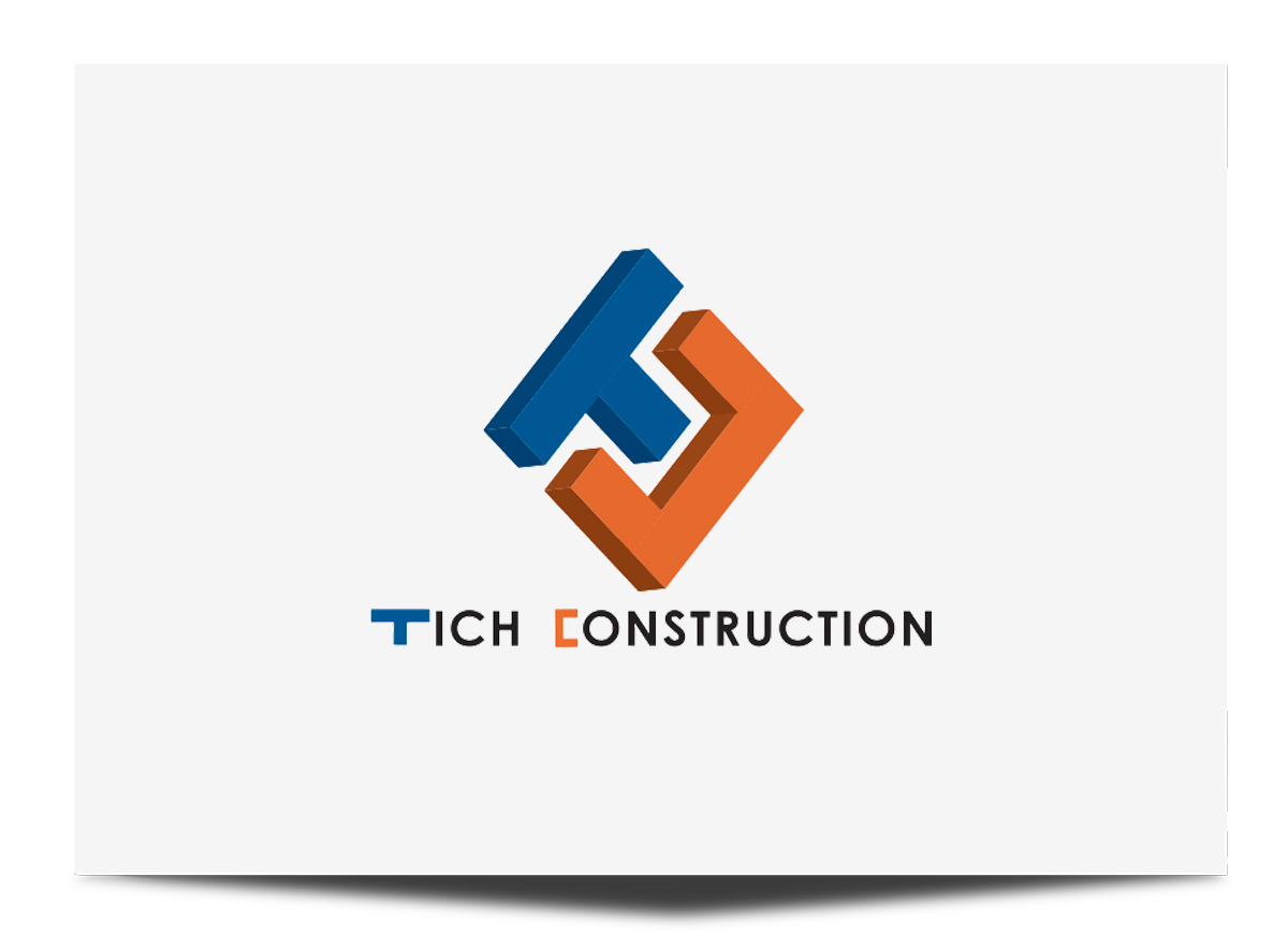 Création logo tich construction Création logo tich construction Lyon