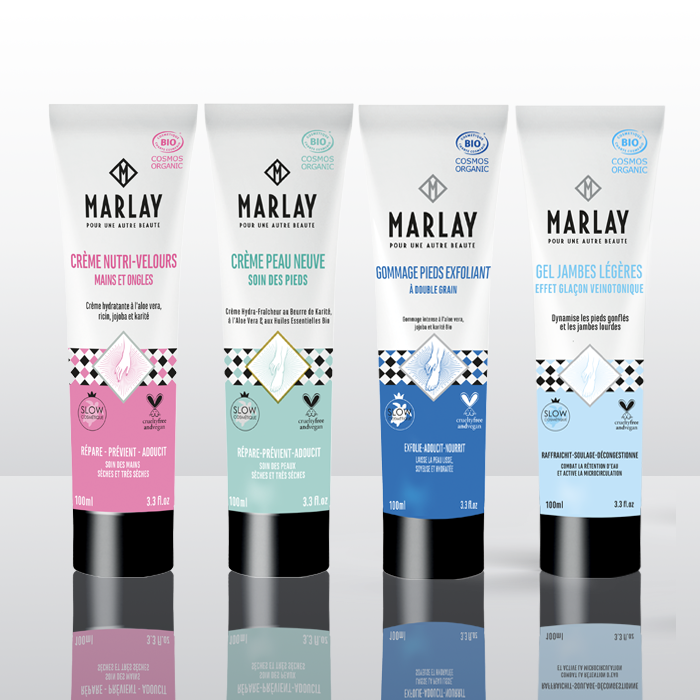 Packaging de tubes Marie Colombier