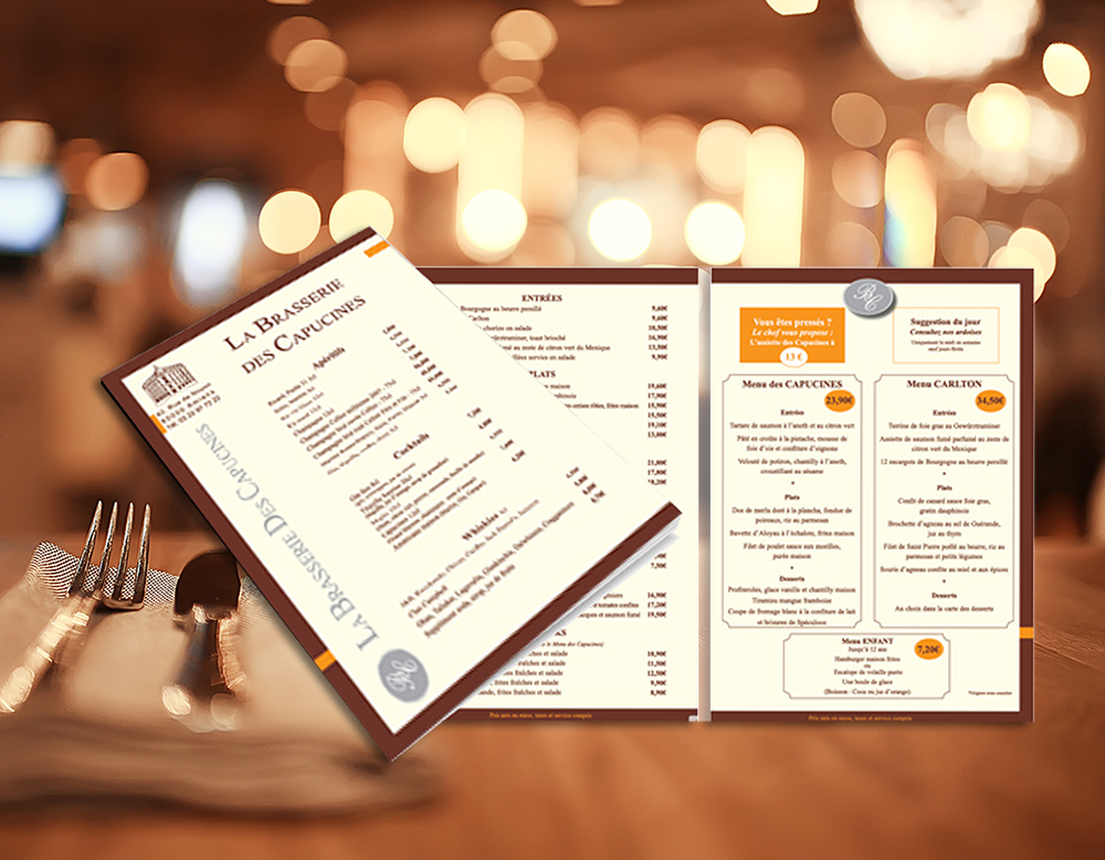 realisation-menu Réalisation d'un menu