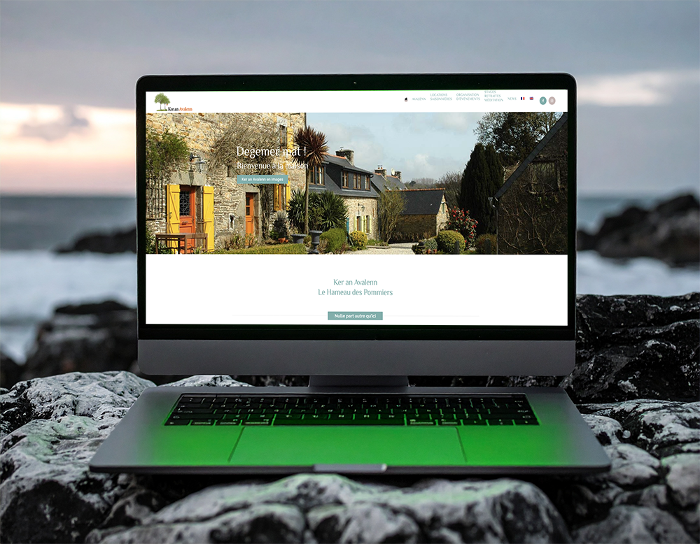 Création site internet gites Bretagne