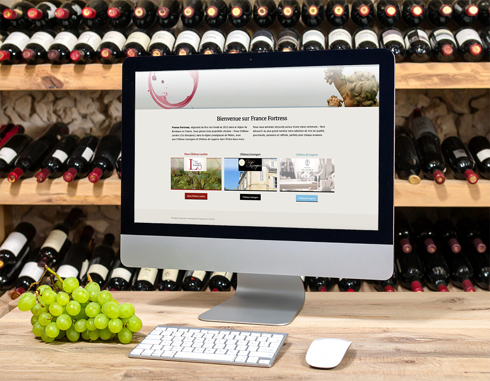 Création site vitrine sur multi-domaines Bordeaux Colombier marie