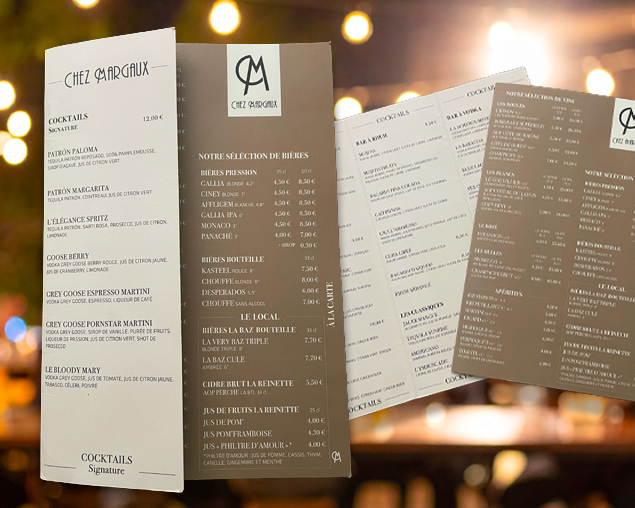 chez-margaux-2 Réalisation carte Cocktail